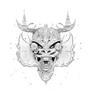 barong  tattoo design idea