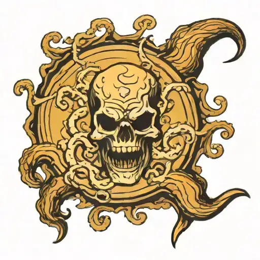 goonies kraken tattoo design idea