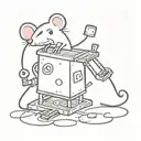 Mouse trap tattoo design idea