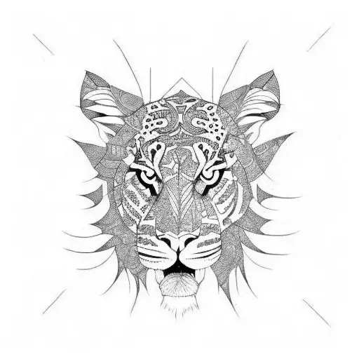 Animal Print tattoo design idea