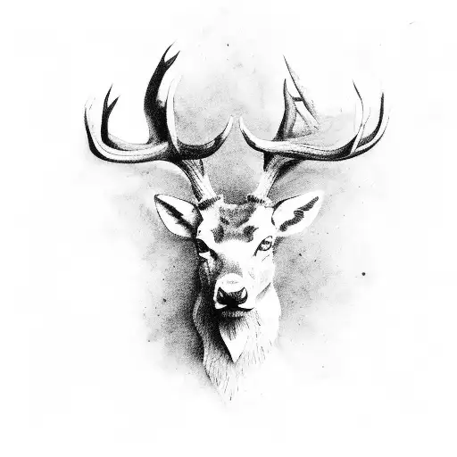 35+ Best Stag Tattoo Designs, Ideas, and Meanings | Stag tattoo design, Stag  tattoo, Tattoos