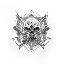 dishonored tattoo design idea