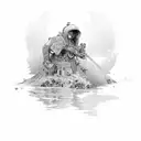 last name tattoo design idea