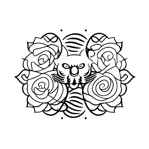 1984 year born tattoo design idea