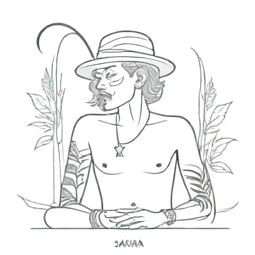 Santana tattoo design idea