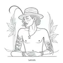 Santana tattoo design idea