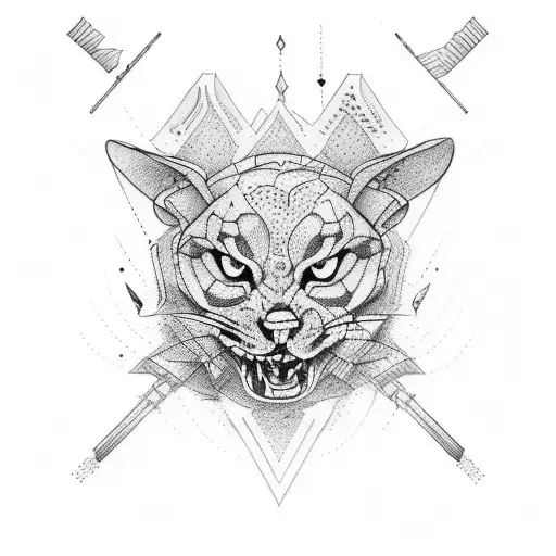 Athletic tattoo design idea