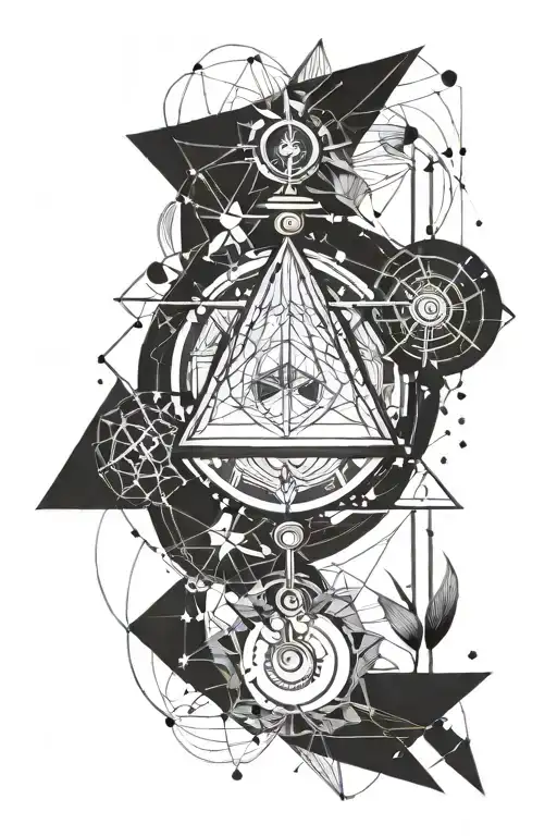 libra zodiac sign tattoo design idea