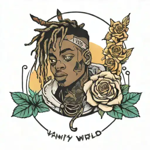 vanity juice wrld tatto tattoo design idea