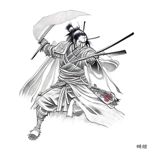 sekiro death kanji tattoo design idea