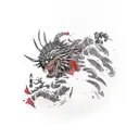 sekiro death kanji tattoo design idea