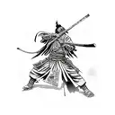 sekiro death kanji tattoo design idea