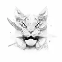 snowboard tattoo design idea