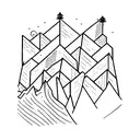 snowboard tattoo design idea