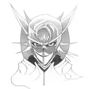 Anime bleach characters in traditional Japanese attire tattoo design idea