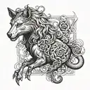 Alice In Chains tattoo design idea