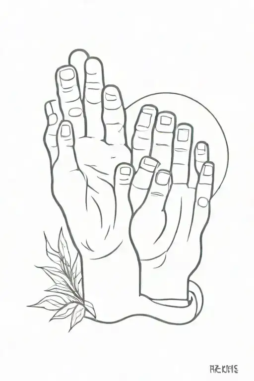 memorial for dad tattoo design idea