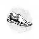 Bigfoot on ankle tattoo design idea