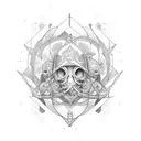 cancer and libra tattoo design idea