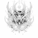 cancer and libra tattoo design idea