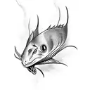 catfish tattoo design idea