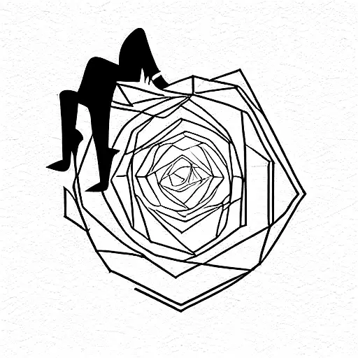 perspective concept design tattoo design idea