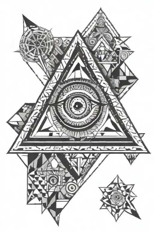 3rd eye tattoo design idea