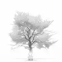 maple pecan tattoo design idea