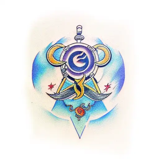 Cancer horoscope  tattoo design idea