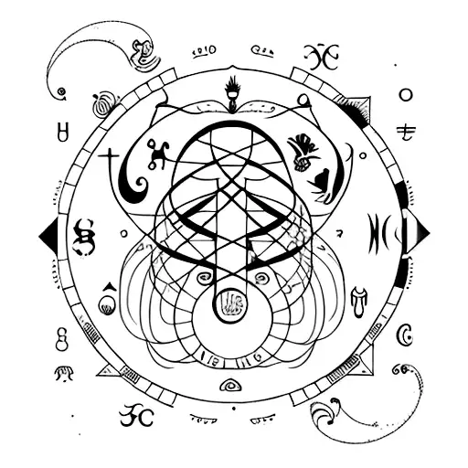 Cancer horoscope  tattoo design idea