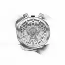 track and field  tattoo design idea