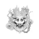 Jim Henson's Labyrinth tattoo design idea