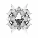 pressure makes diamonds tattoo design idea