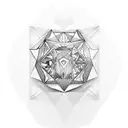 pressure makes diamonds tattoo design idea
