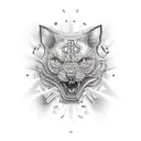 SEWING MACHINE tattoo design idea