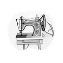 SEWING MACHINE tattoo design idea