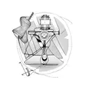SEWING MACHINE tattoo design idea