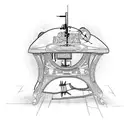 SEWING MACHINE tattoo design idea