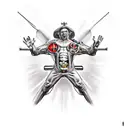 holy tattoo design idea