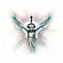 holy tattoo design idea