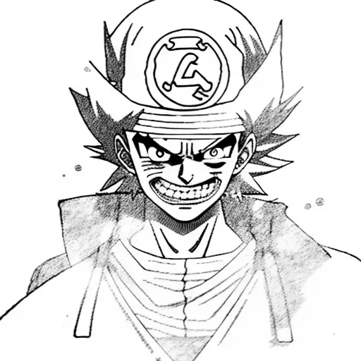 One Piece, Naruto, Bleach, Dragon Ball tattoo design idea