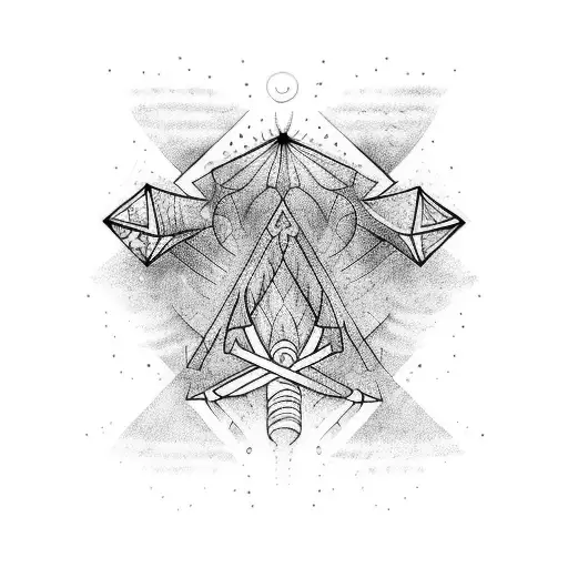 water tattoo design idea