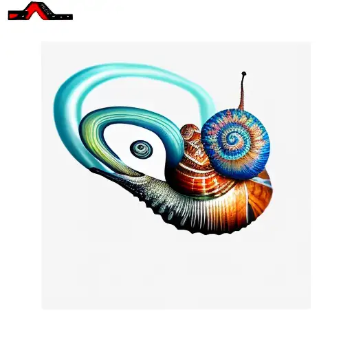 snail tattoo design idea