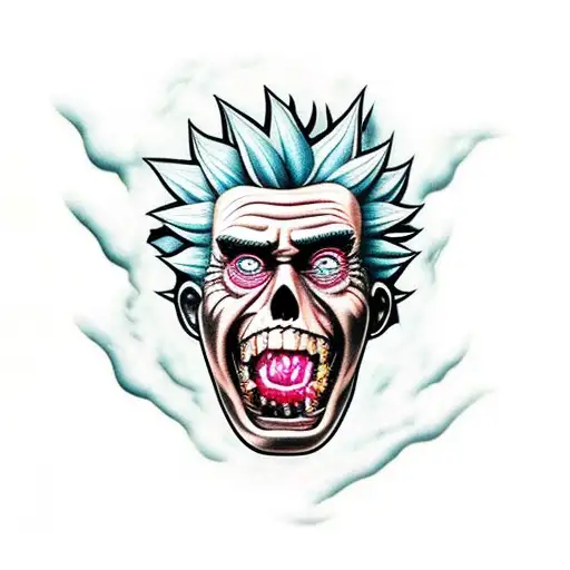 Rick Sanchez tattoo design idea