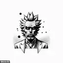 Rick Sanchez tattoo design idea