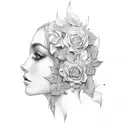 ivy tattoo design idea