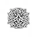 celtic knot tattoo design idea