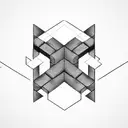 brick wall flat tattoo design idea