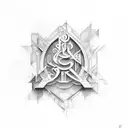 a fancy script of the word Now tattoo design idea