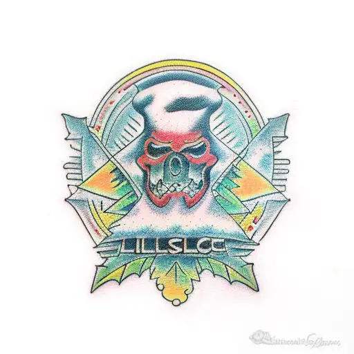 winter solstice tattoo design idea